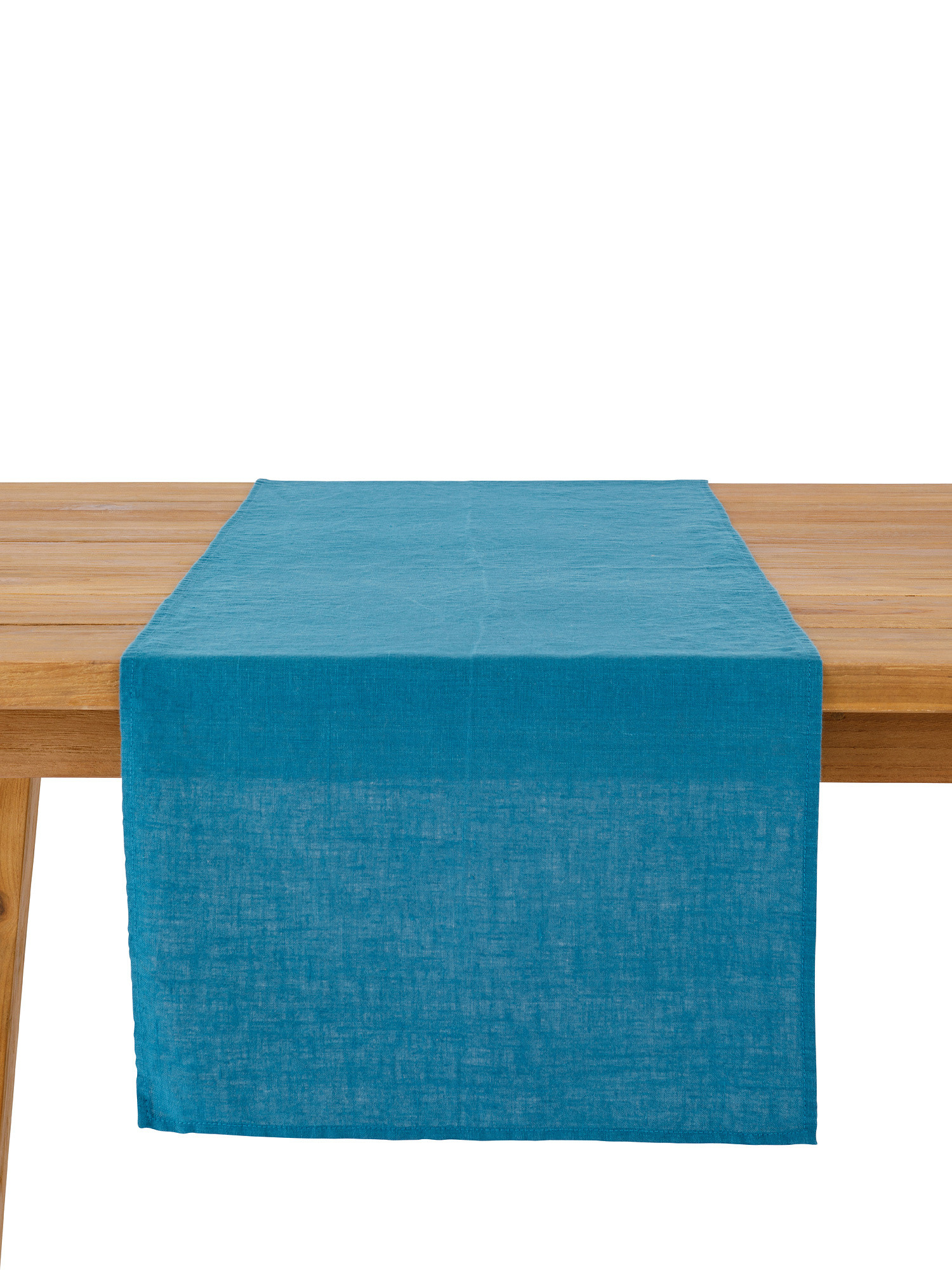 Runner puro lino lavato tinta unita