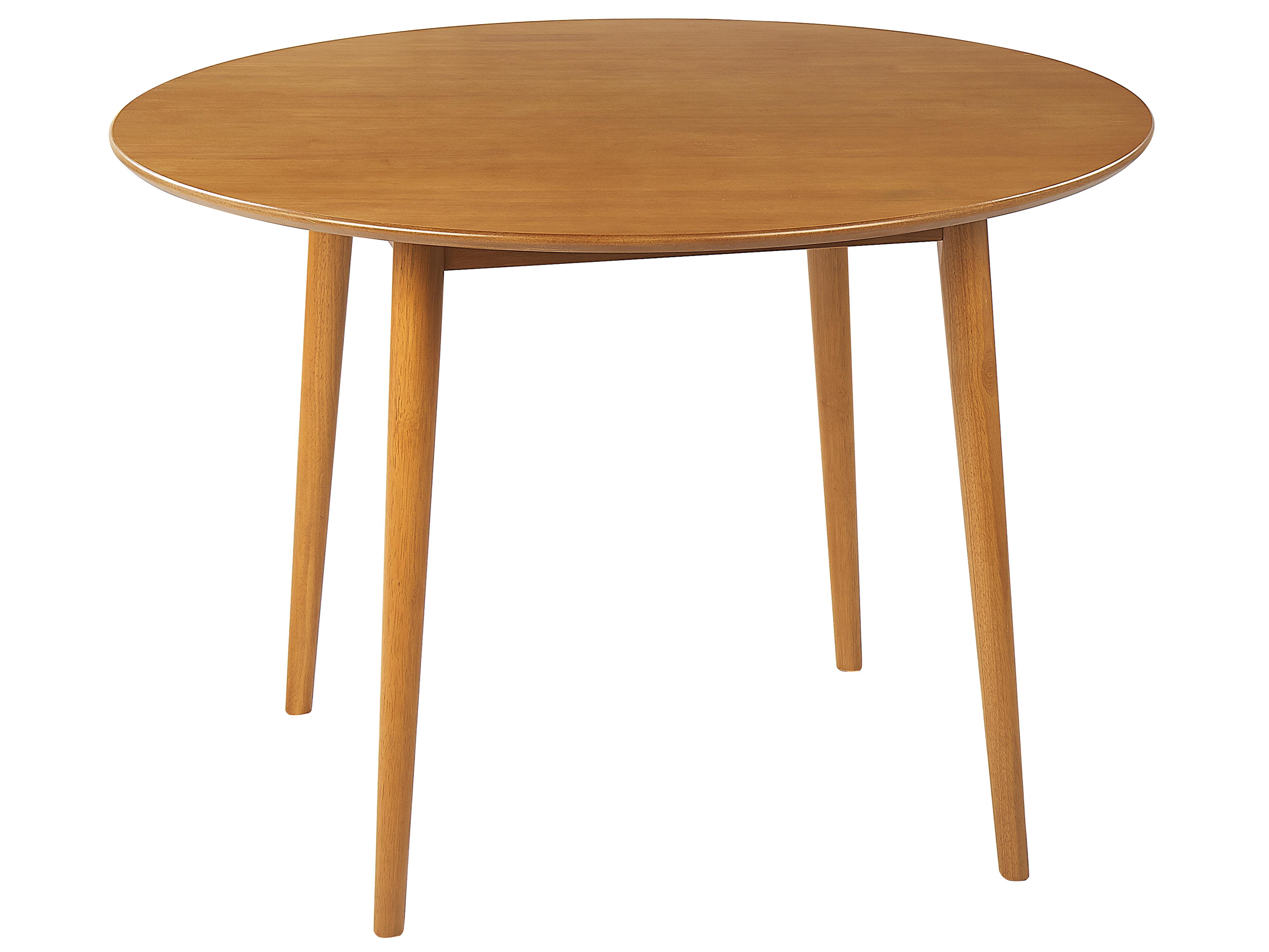 Dining Table RADAN Light Brown 110 cm 110 cm