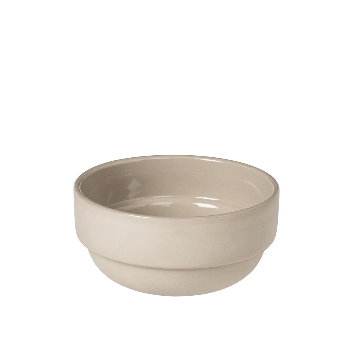 Broste Copenhagen - Nordic Bistro Schale, Ø 15 x 7.3 cm, beige
