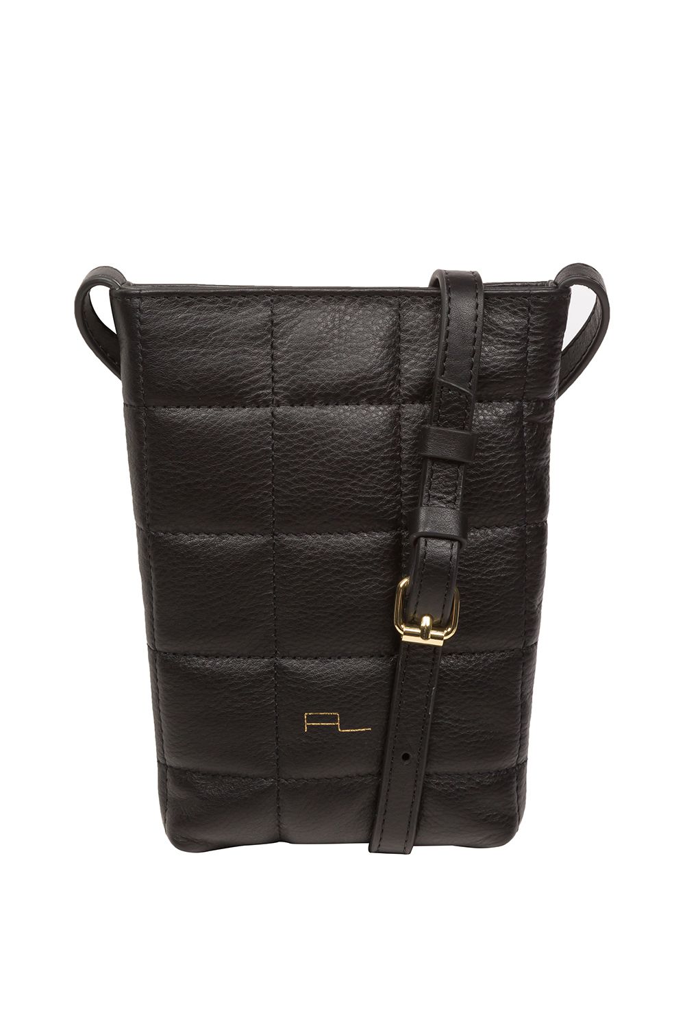 Pure Luxuries London Elouise' Nappa Leather Cross Body Phone Bag