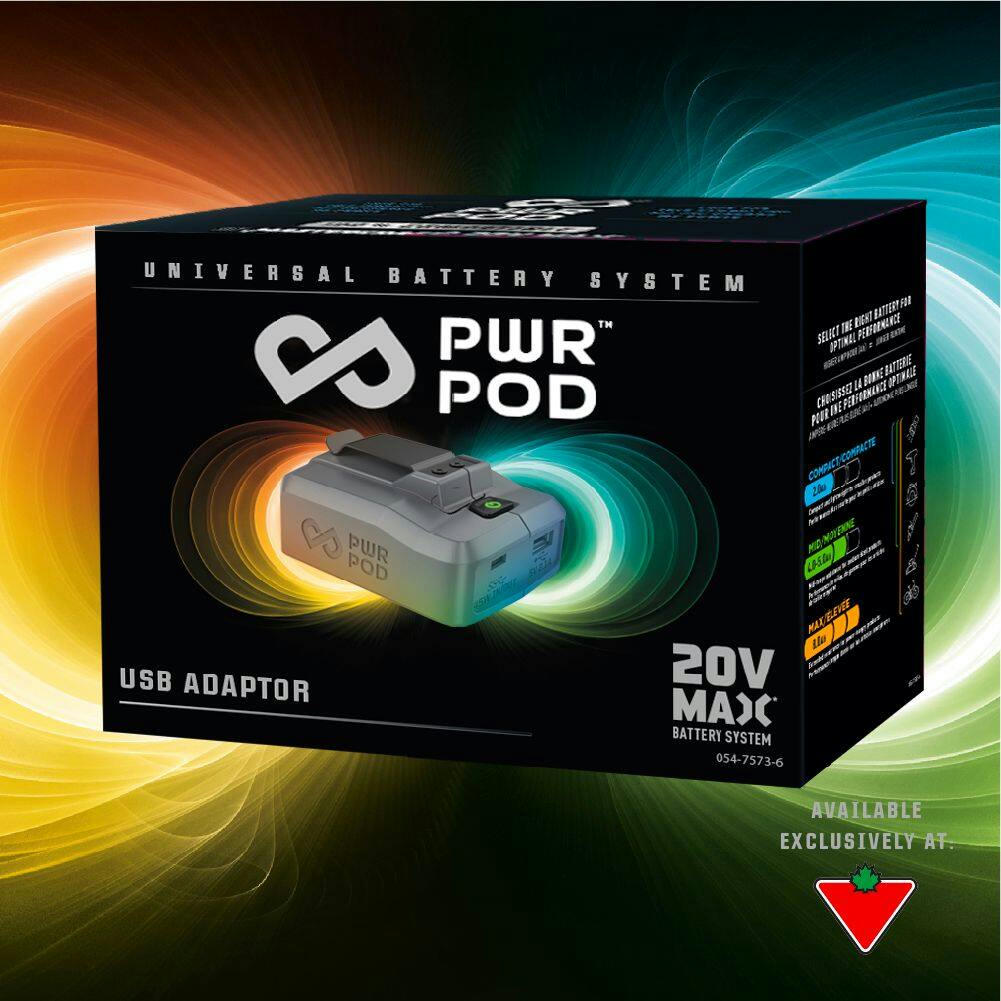 PWR POD 20V USB Adapter