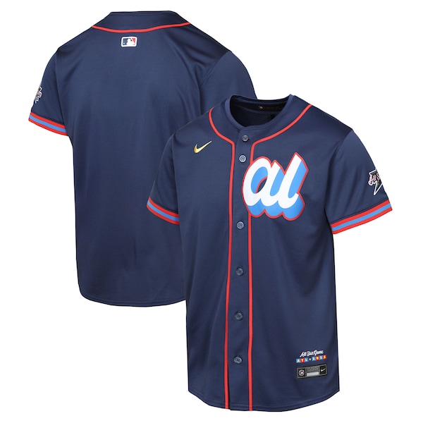 American League Nike Youth 2025 All-Star Edition Limited Jersey - Navy