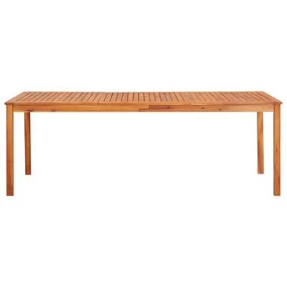 vidaXL - Buiten Eettafel - Bruin - Hout - 215 x 90 x 74 cm