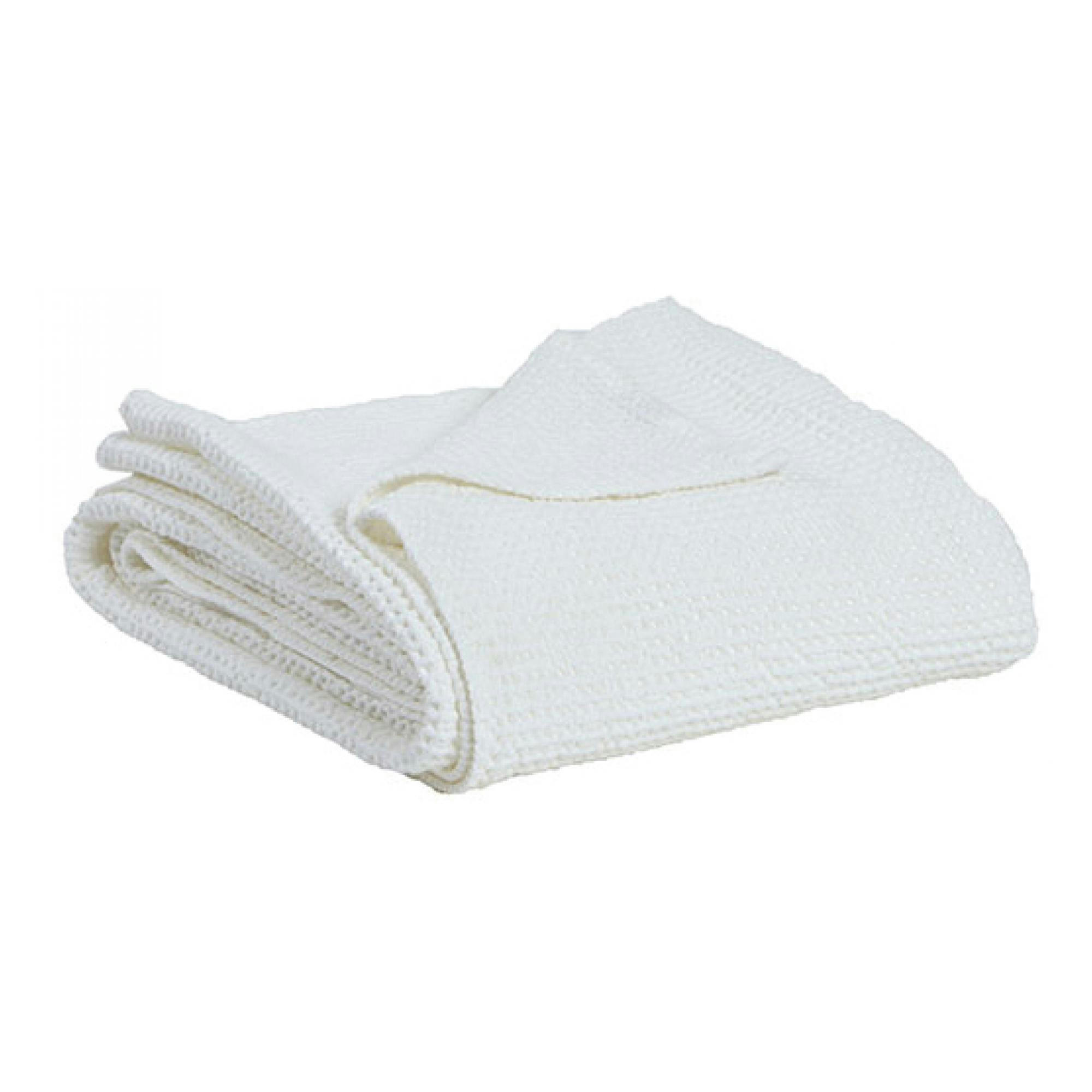 MAIA - Jete  en coton craie 180 x 260