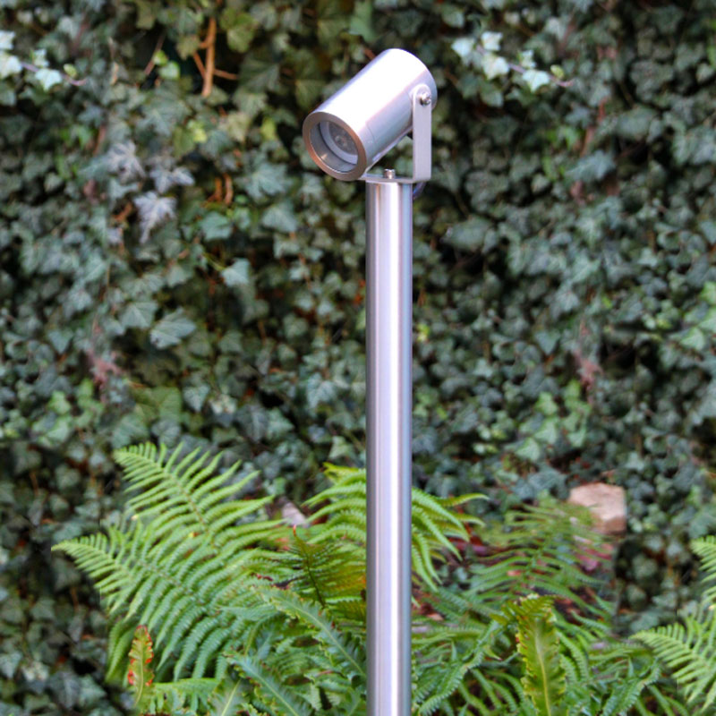 Luna 65, silver - LED Garden Plug & Play