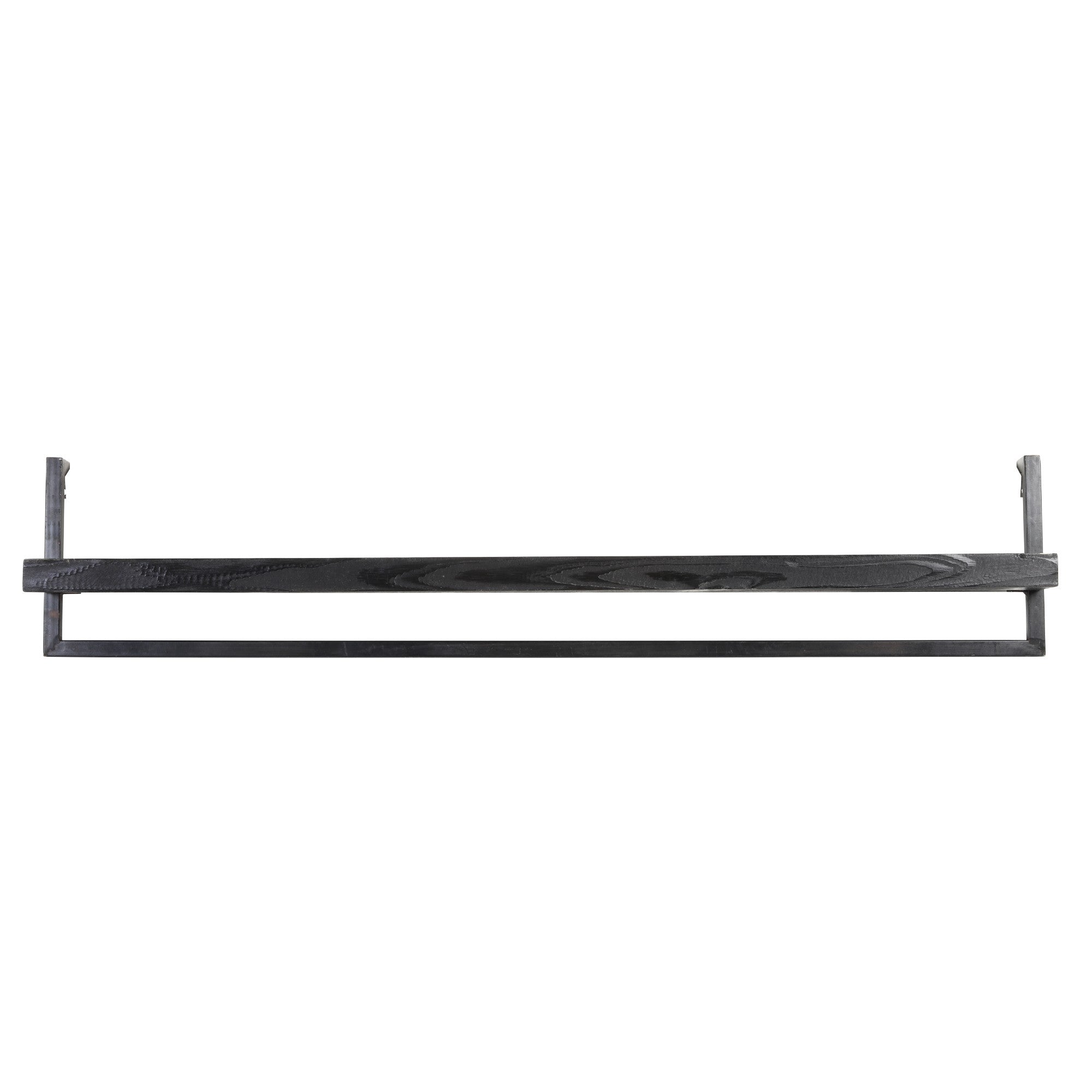 Light & Living wandplank Maddison - zwart - 120x18x24cm
