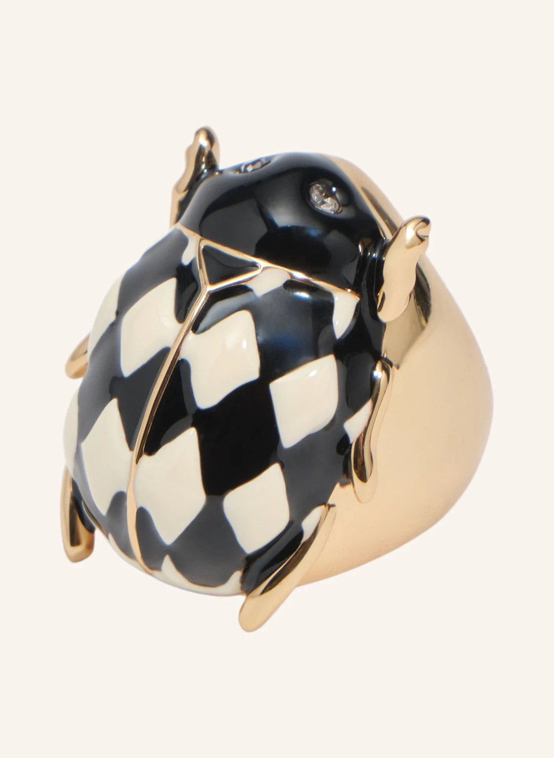BIMBA Y LOLA Emaille-Käfer-Ring