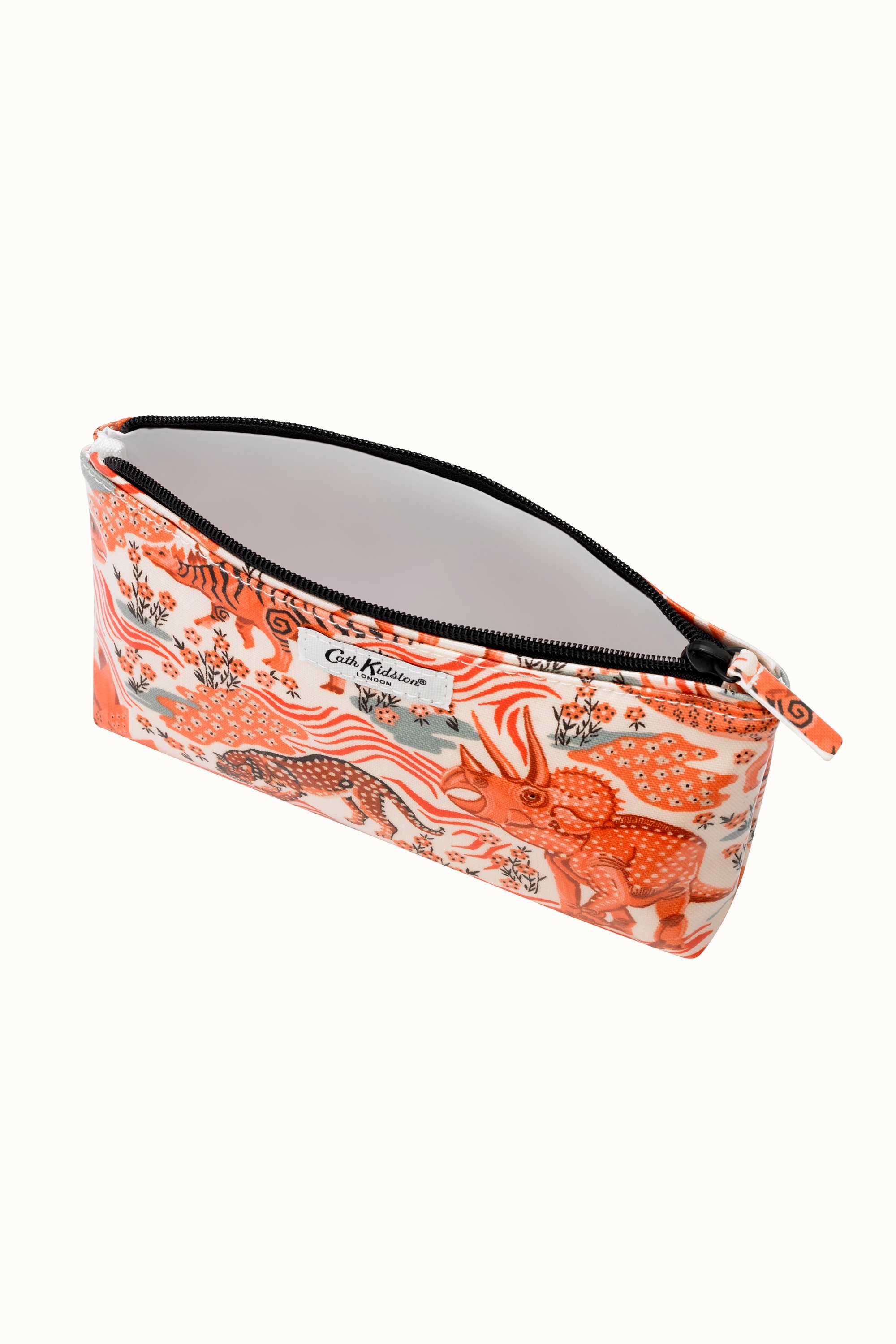 Camo Dino Zip Make Up Bag