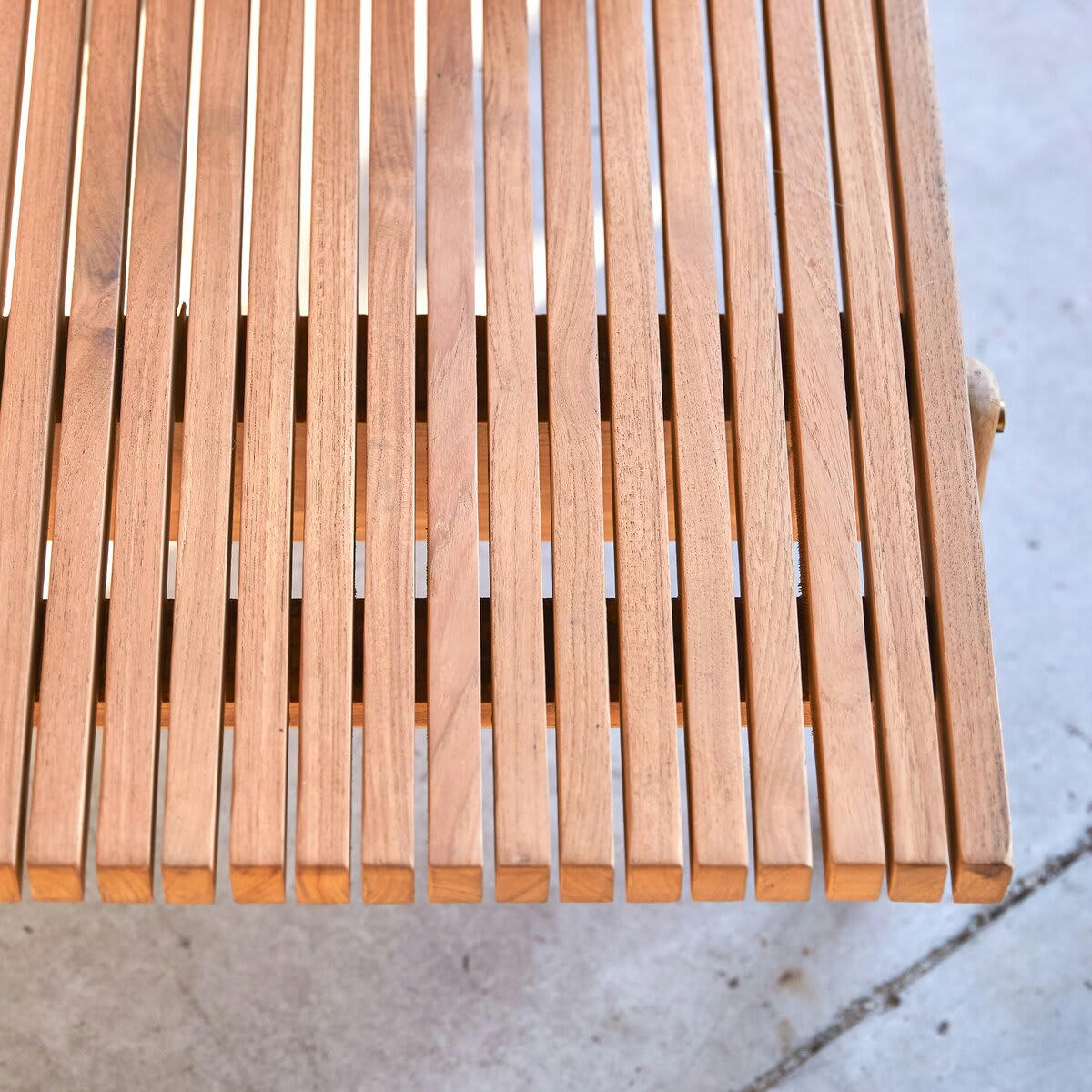 FADO - Banquette en teck massif 1 place