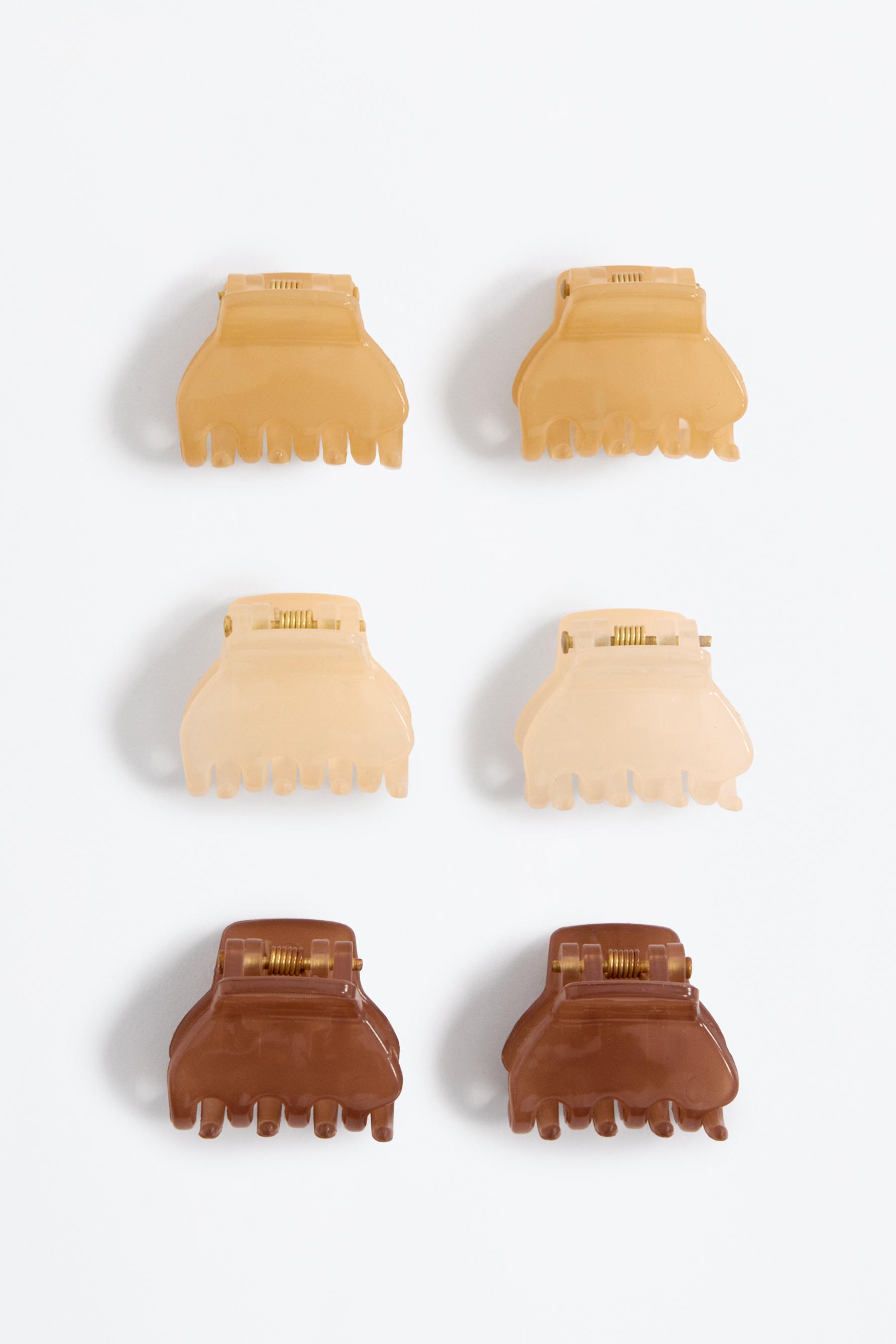 Pinzas pequeñas pelo (Pack 6)