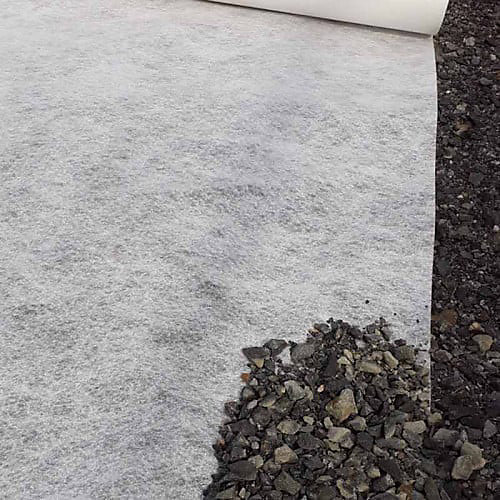 Feutre géotextile 90 g/m, Long 10 m, Larg 1 m