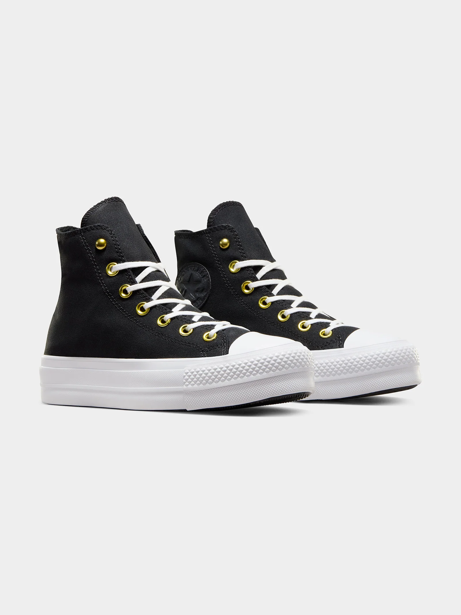 Womens Chuck Taylor All Star Lift Star Studded High Top Sneakers