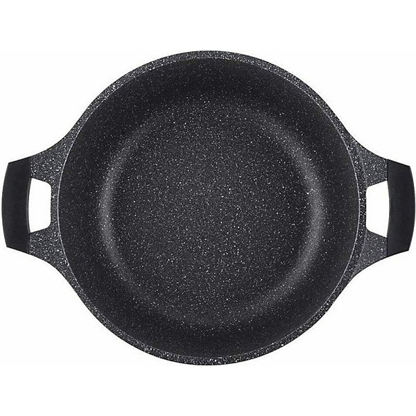 Faitout en fonte 30 cm Noir Royalty Line RLBS30M