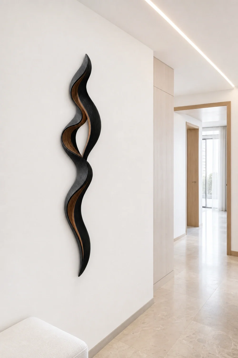 Abstract Wood Wall Art #QAB020