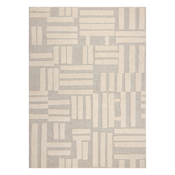 Dywan FLUX 461.95.AE110 wełniany OSTA - Geometryczny, 60x120 cm