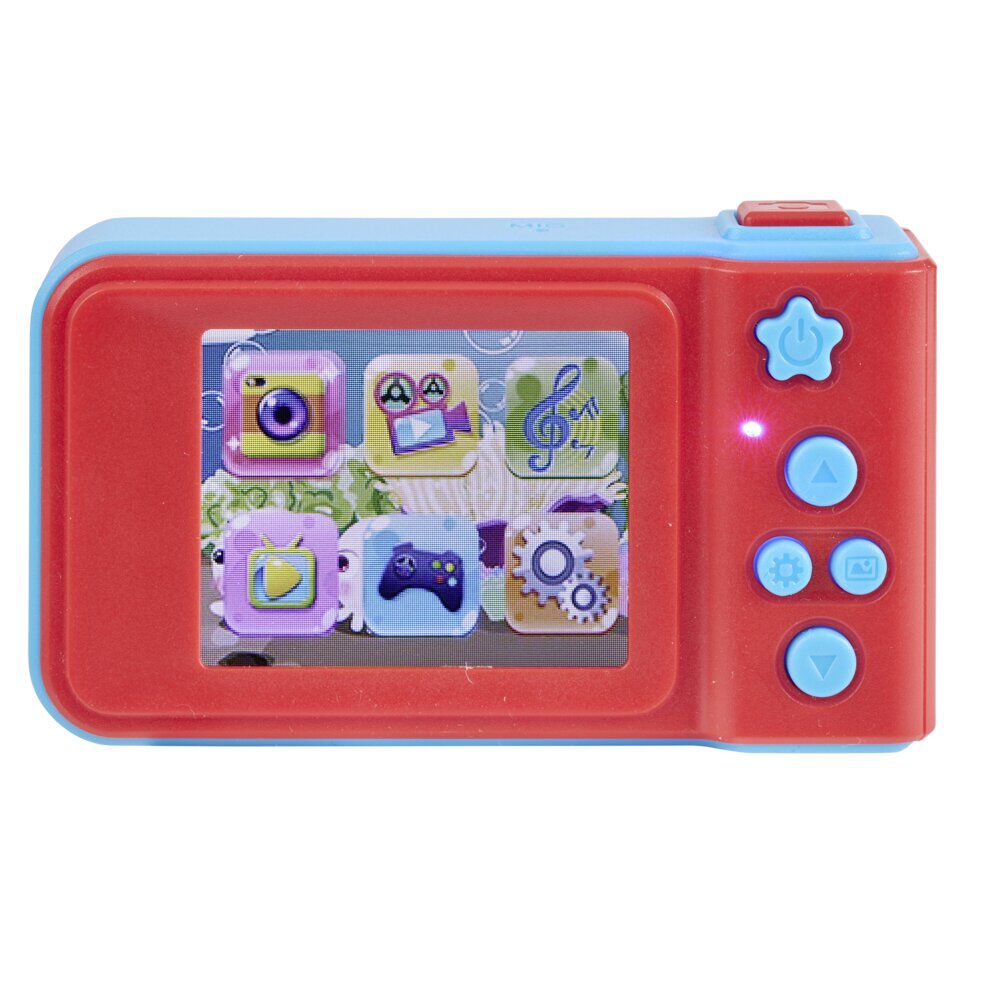 Appareil photo digital enfant Pat Patrouille carte SD 8G plastique rouge et bleu