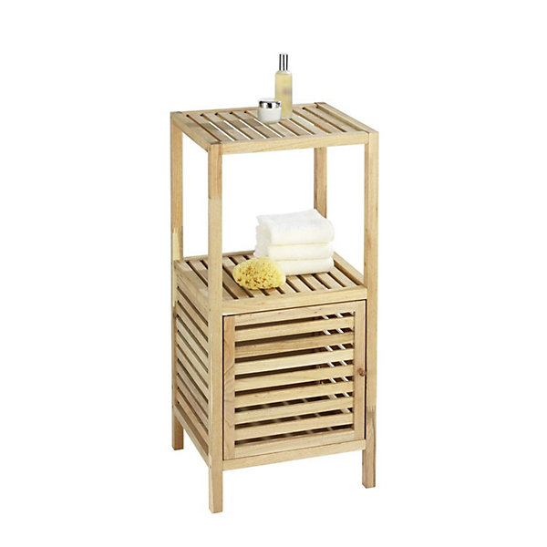 Etagère de salle de bain en bois Norway - L. 39,5 x H. 86 cm