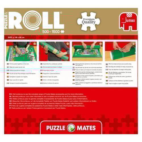 Jumbo puzzelmat - 60x90 cm - 500 tot 1500 puzzelstukjes