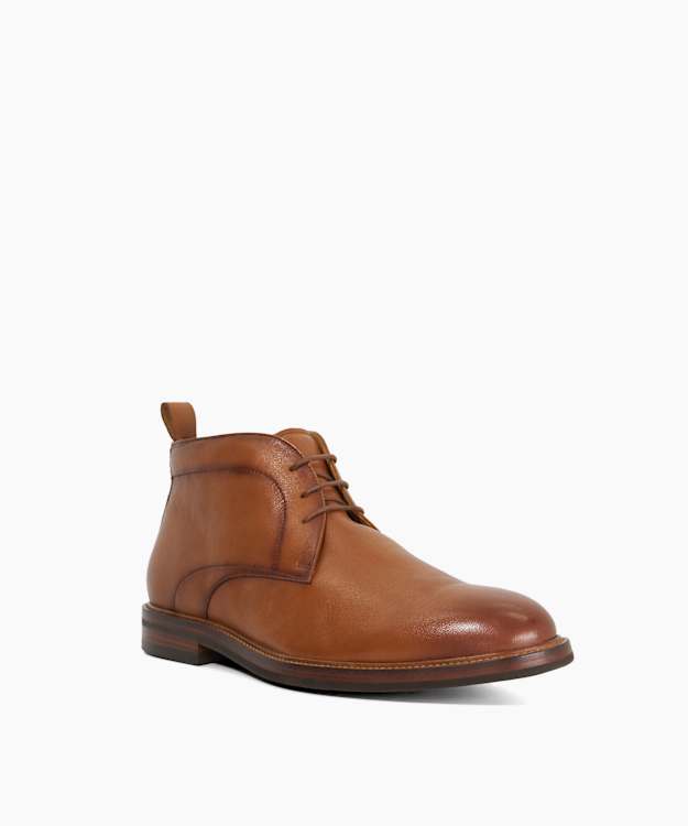 Maxxy Tan - Leather Chukka Boots
