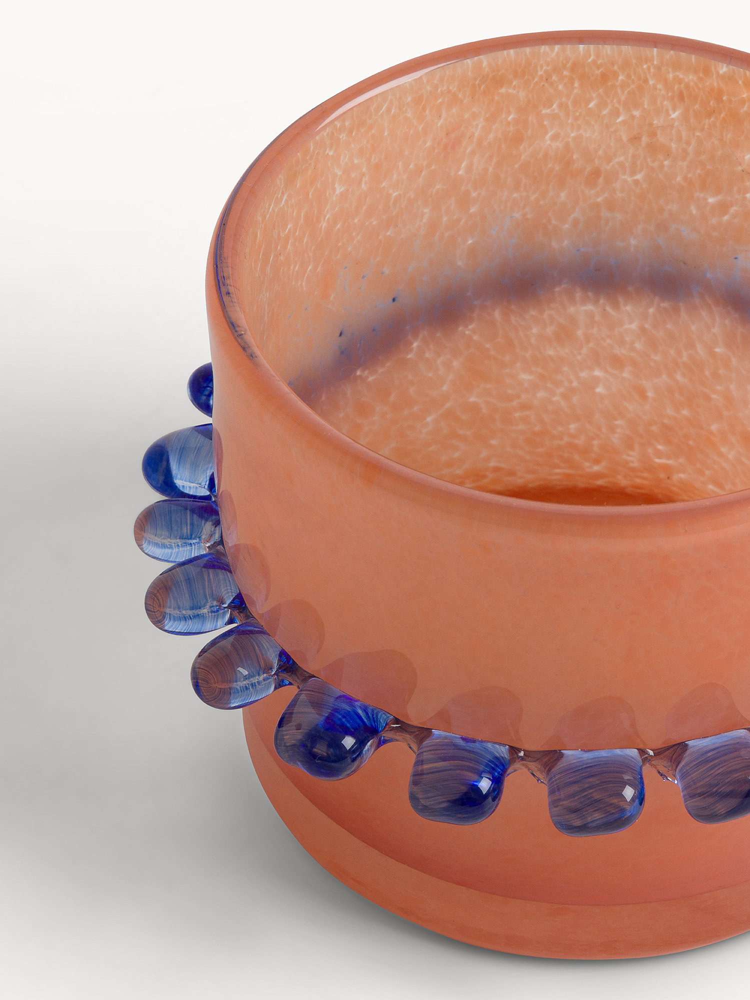 Votivo in vetro fatto a mano