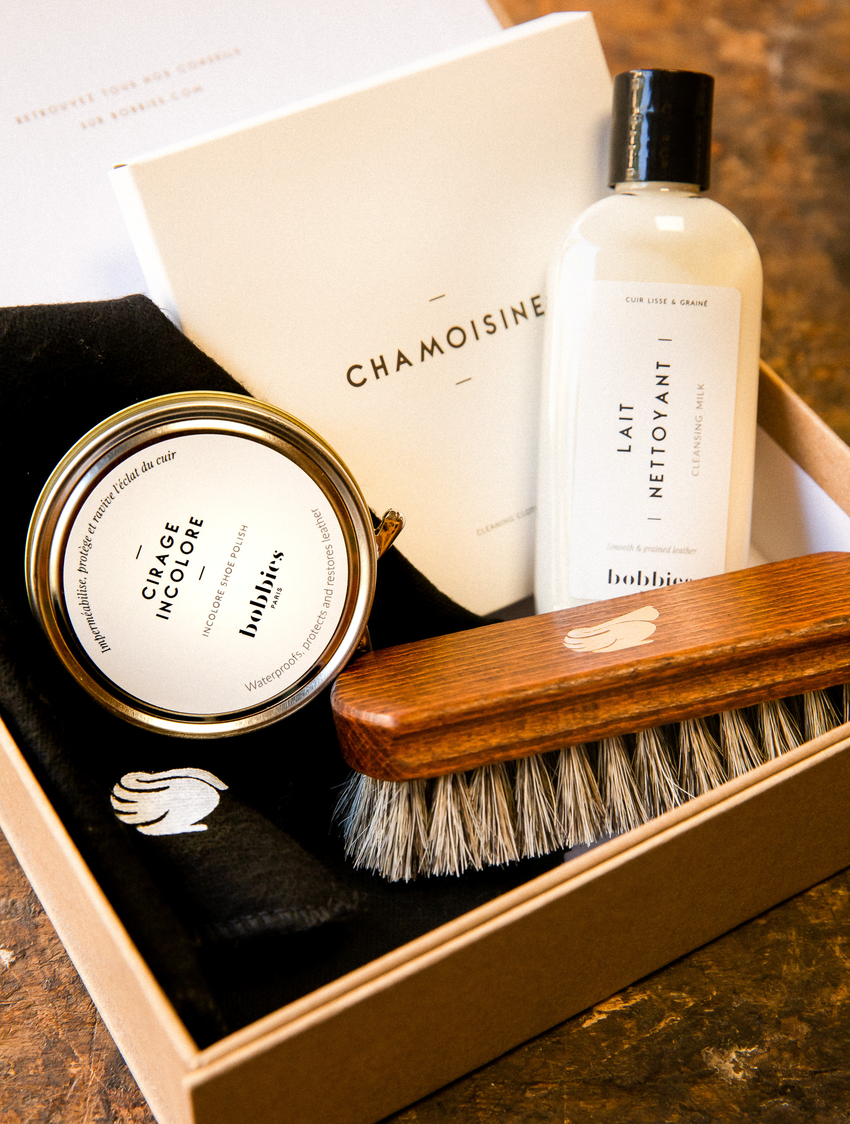 Kit d'entretien Cuir (spécial Souliers)