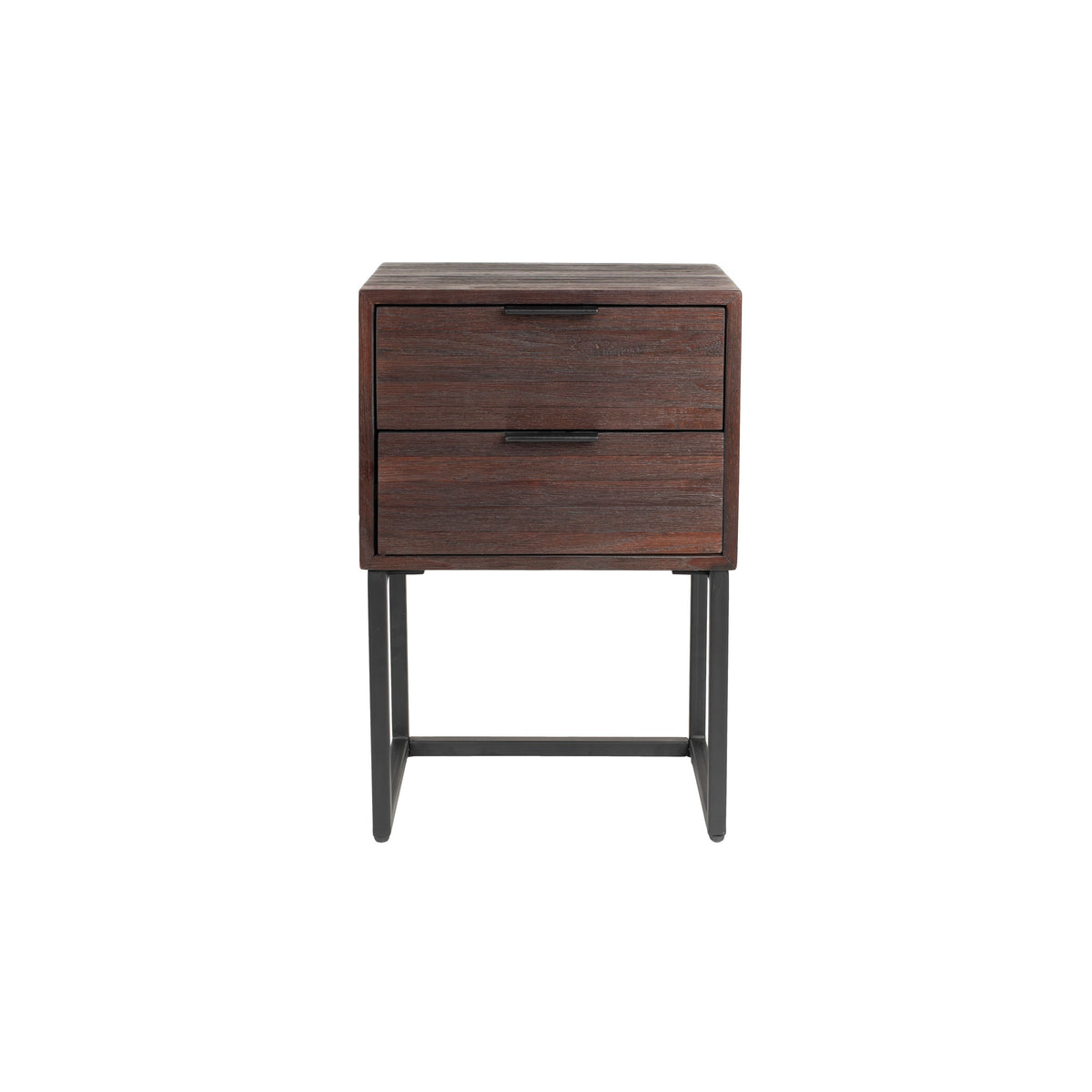 Housecraft Living Webster Bijzettafel/ Nachtkastje Teakhout Bruin
