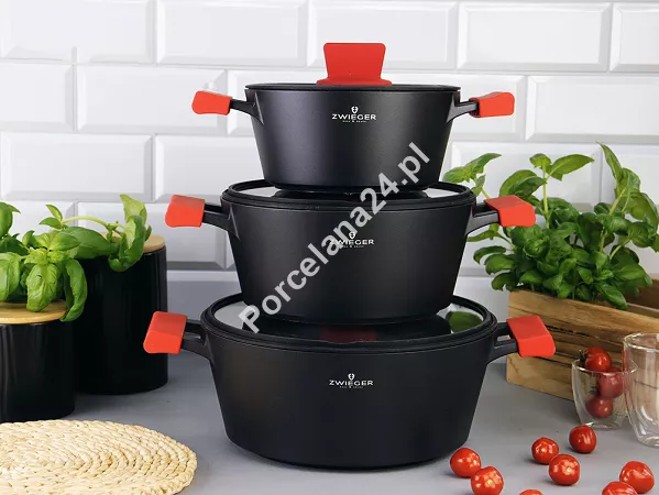 Komplet garnków (6 el.) ZWIEGER - Obsidian 1Z.OB.K6