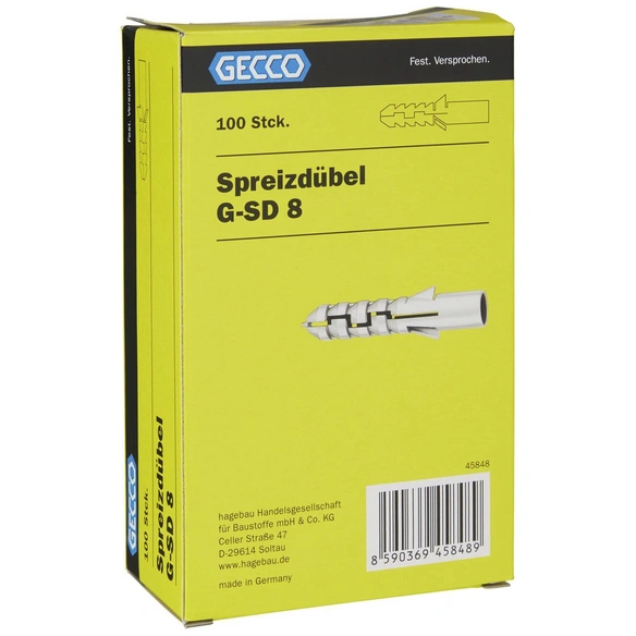 Spreizdübel »G-SD«, 40 mm, Nylon