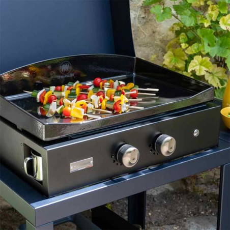 Plancha gaz Pure 260 noire - Le Marquier