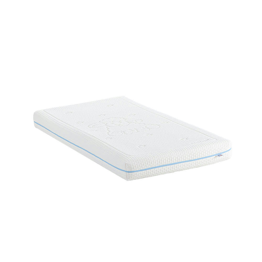 - Matelas  bleu Bébé  mousses HD & supersoft