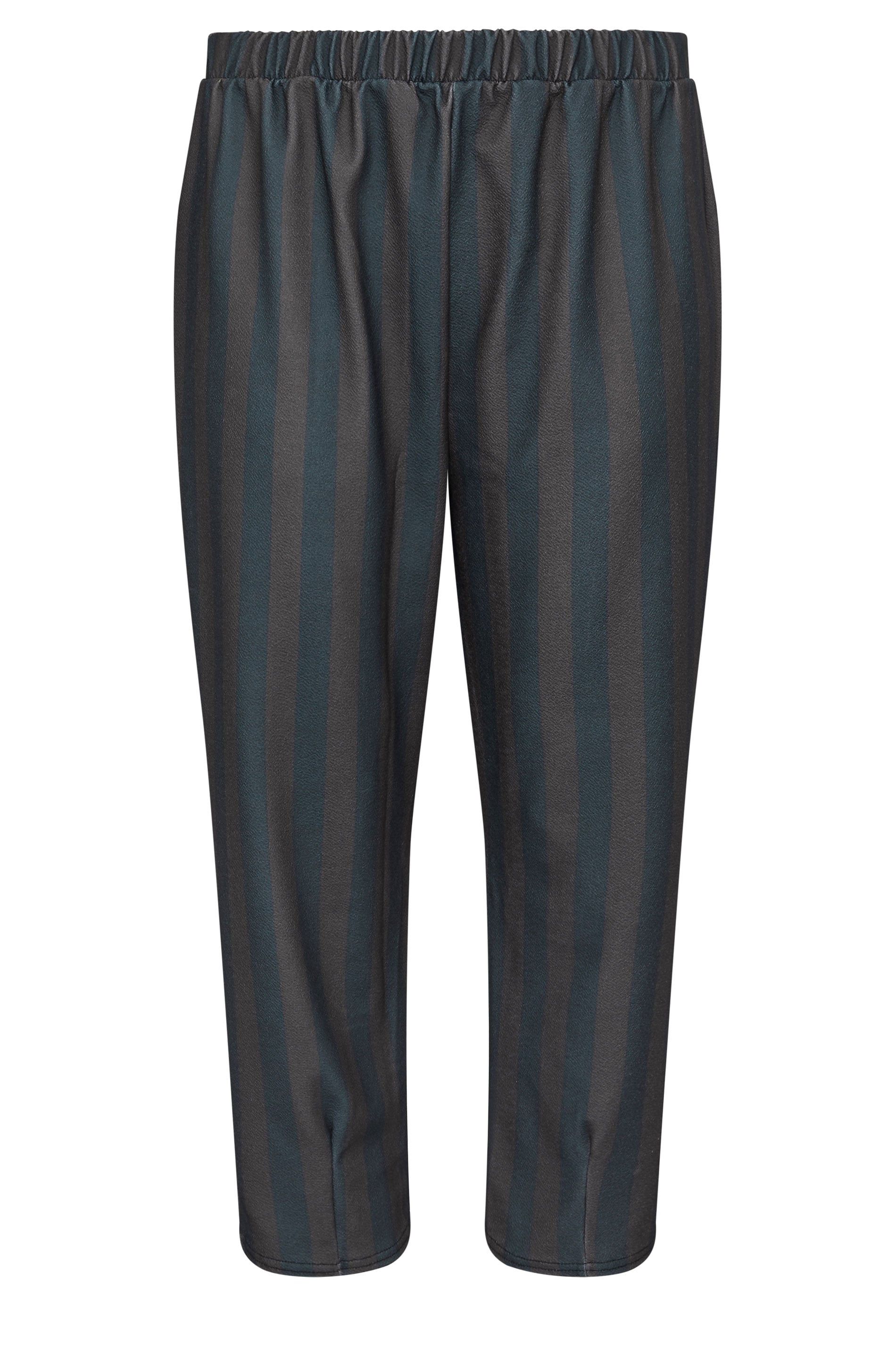 Yours Stripe Barrel Trousers