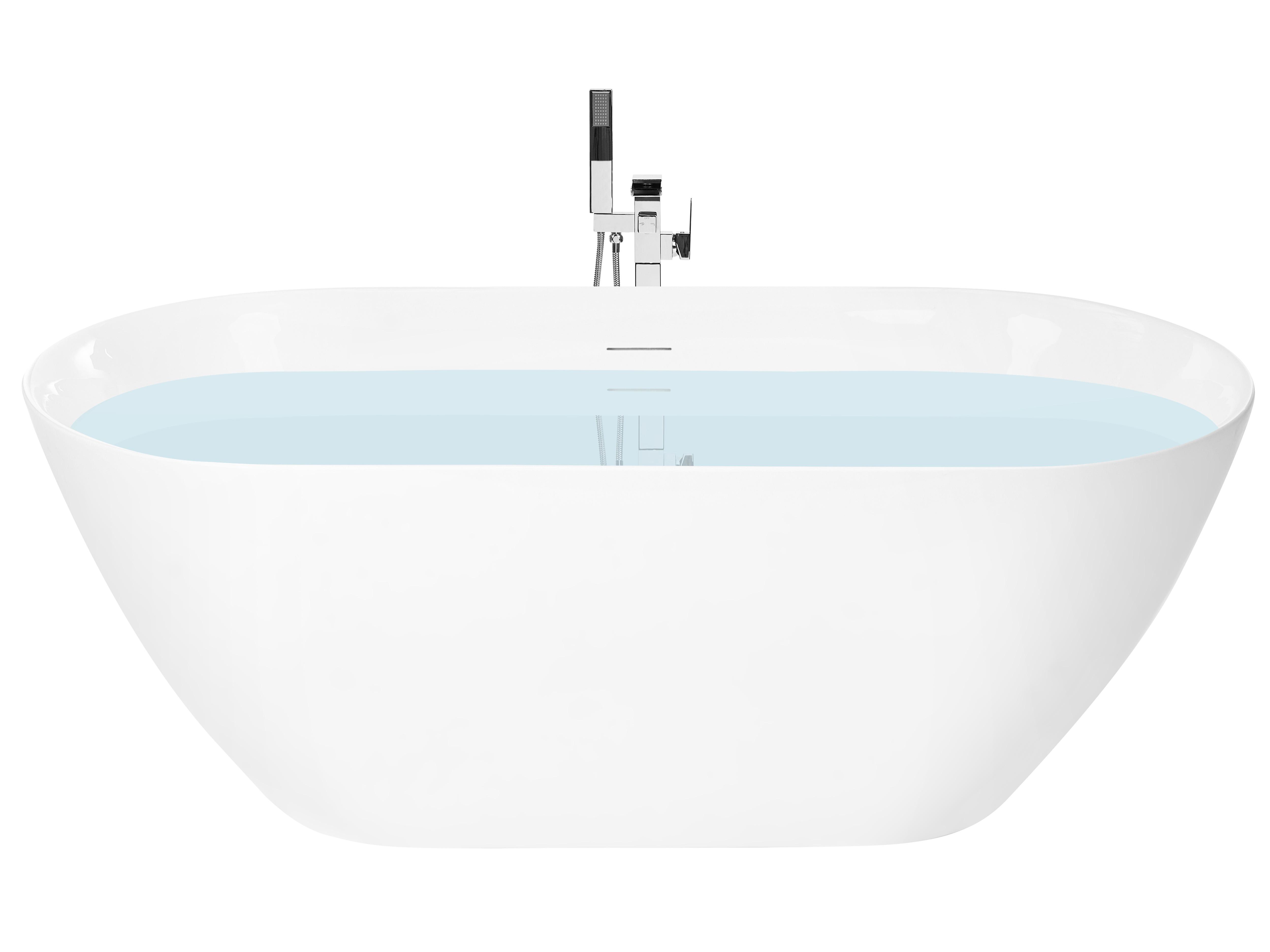 Freestanding Bathtub CEDROS 1600 x 750 mm White