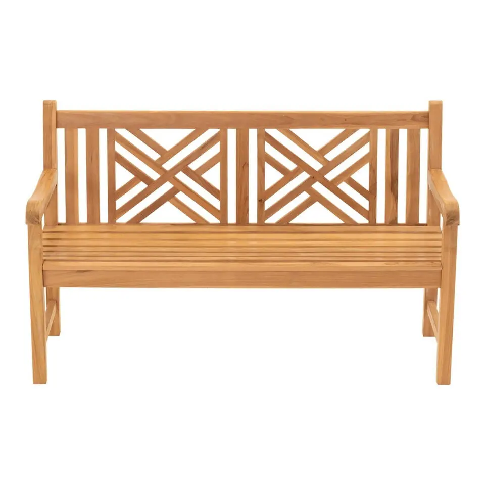 Les - Cross bank teak 150x64x92cm