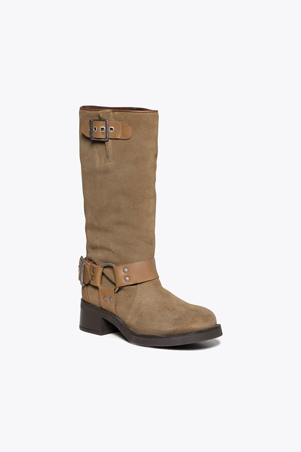 STEVE MADDEN Beau Tbn' Suede Boots