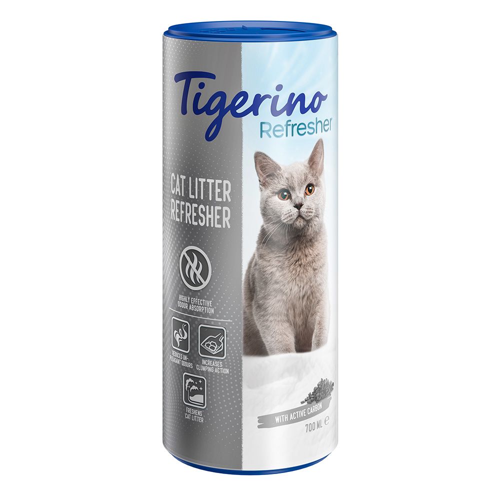 Tigerino Refresher Natural Clay Deodorant for Cat Litter – Active Carbon