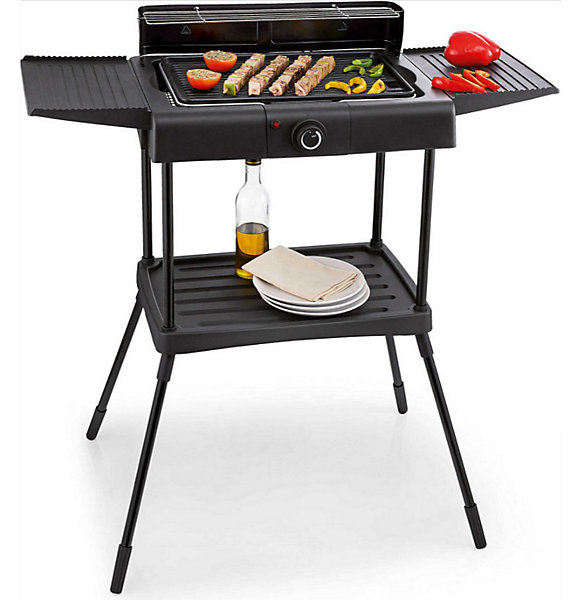 Barbecue électrique sur pieds 2000w noir Kitchen Chef KSBBQ1703 kitchen studio