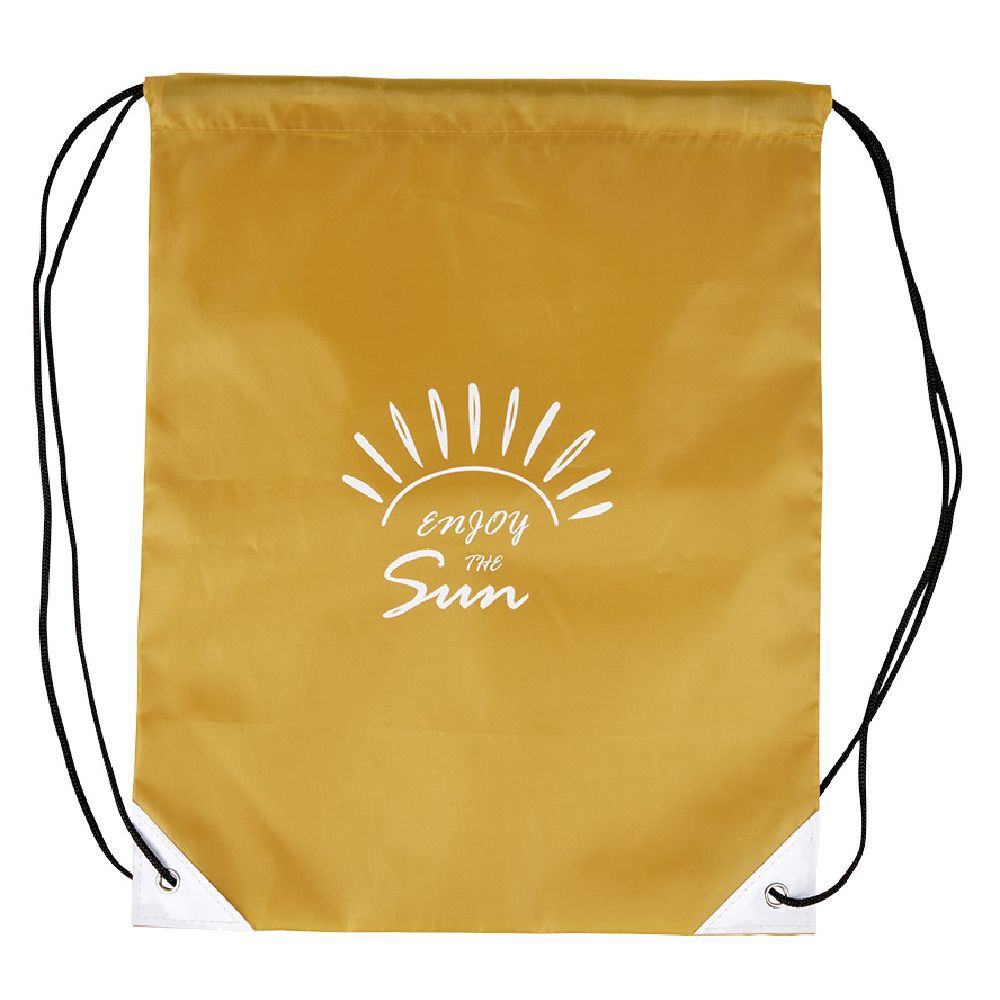 Sac à dos imprimé à cordon de resserrage