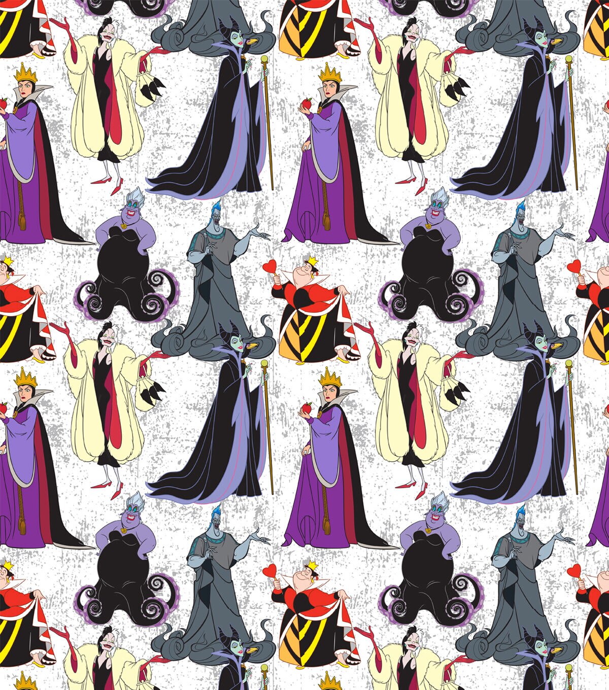 Disney Villains Rustic Wash Cotton Fabric