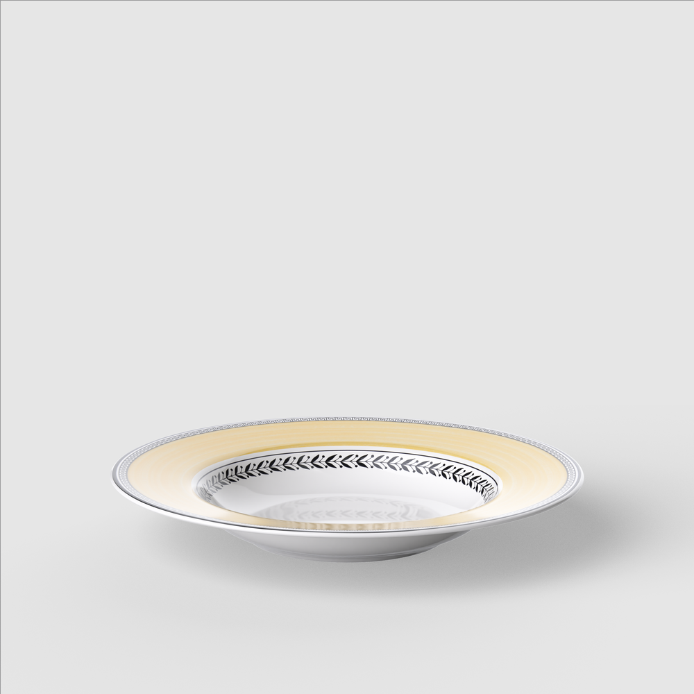 Audun Soup bowl - Multi-colored, 9.6'', Premium Porcelain