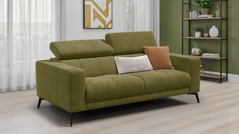 Sofa 3 osobowa MORELLO, oliwkowa