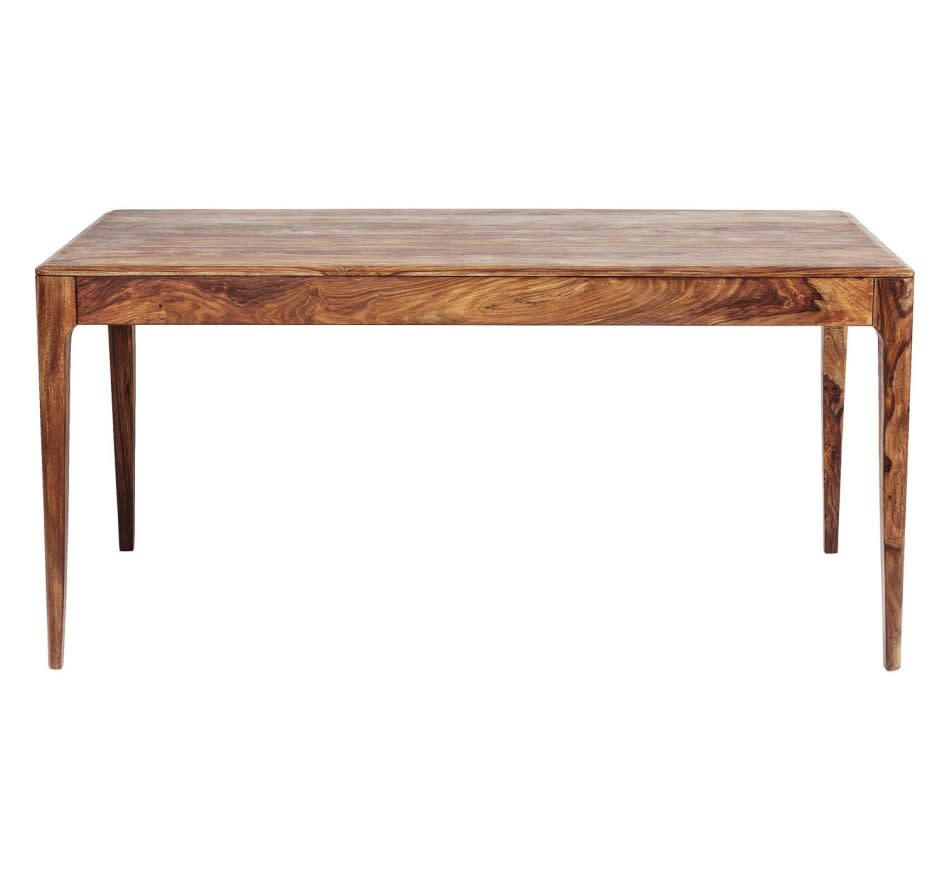 BROOKLYN NATURE - Table à manger 8 personnes en Sheesham massif L175