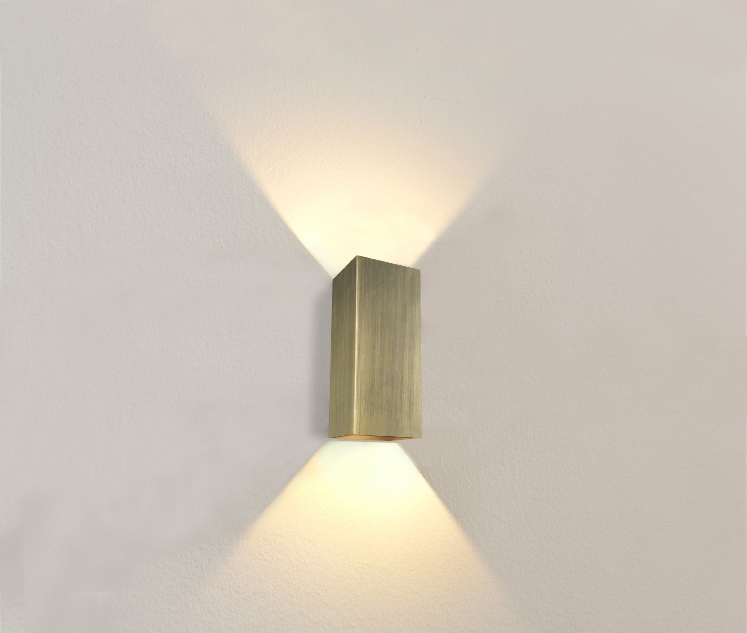 Artdelight Wandlamp Dante 2 XL Antiek Brons GU10 Up & Downlight