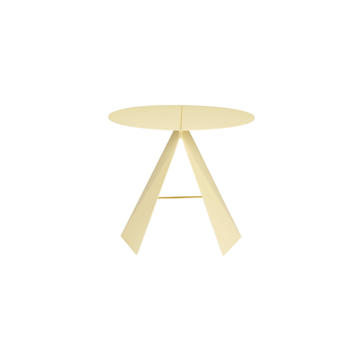 Zuiver Foldy Bijzettafel Citroengeel