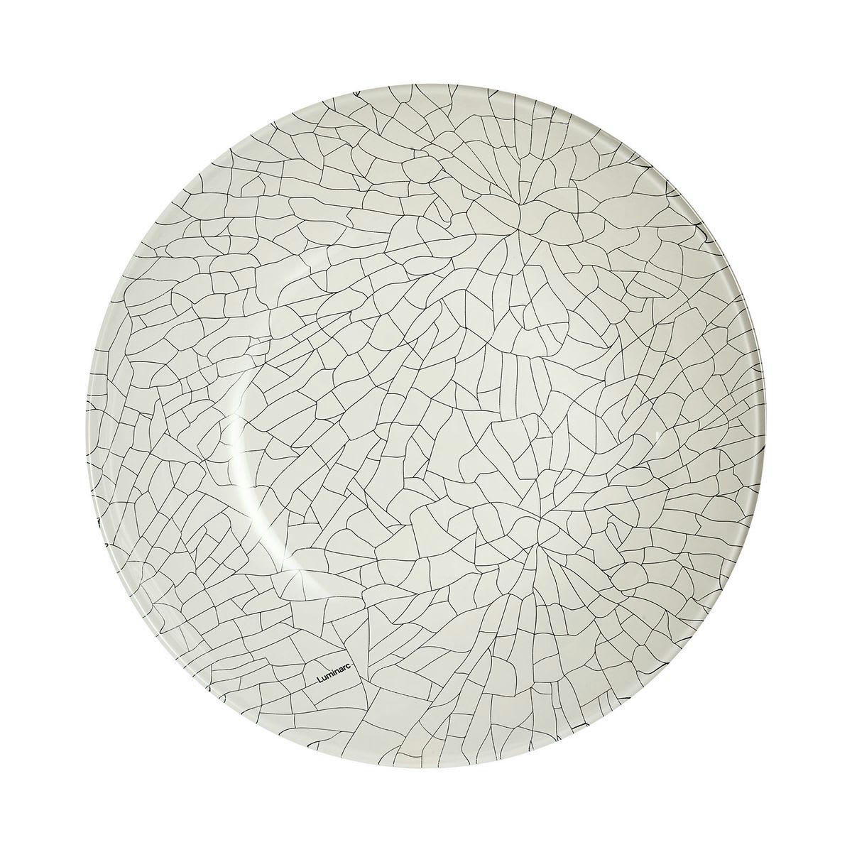 MINDY - Assiette creuse beige 20 cm