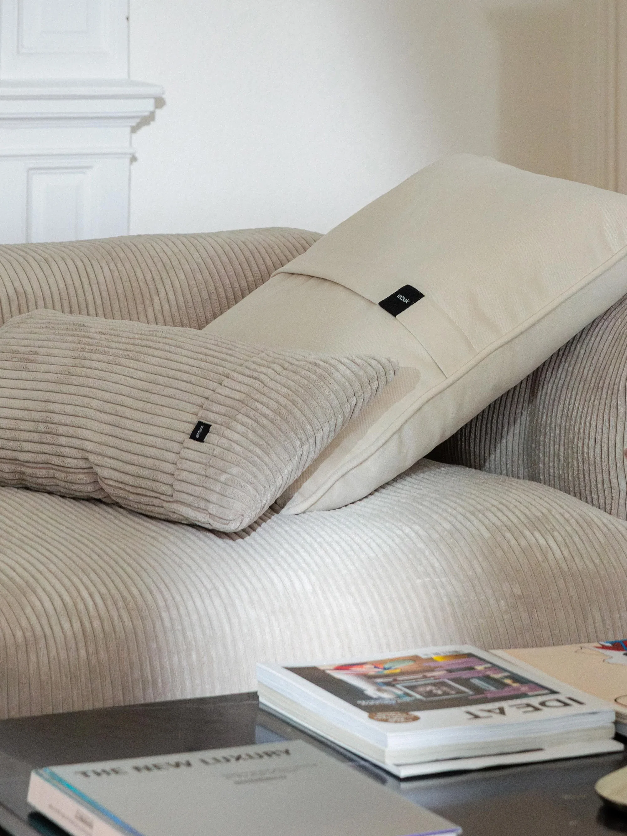 Modulares Cord-Sofa Vetsak (2-Sitzer)