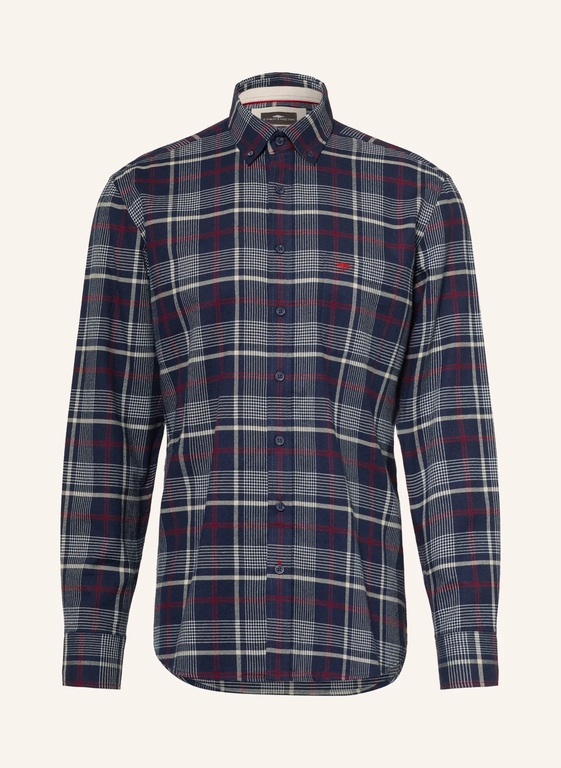 FYNCH-HATTON Flanellhemd Regular Fit