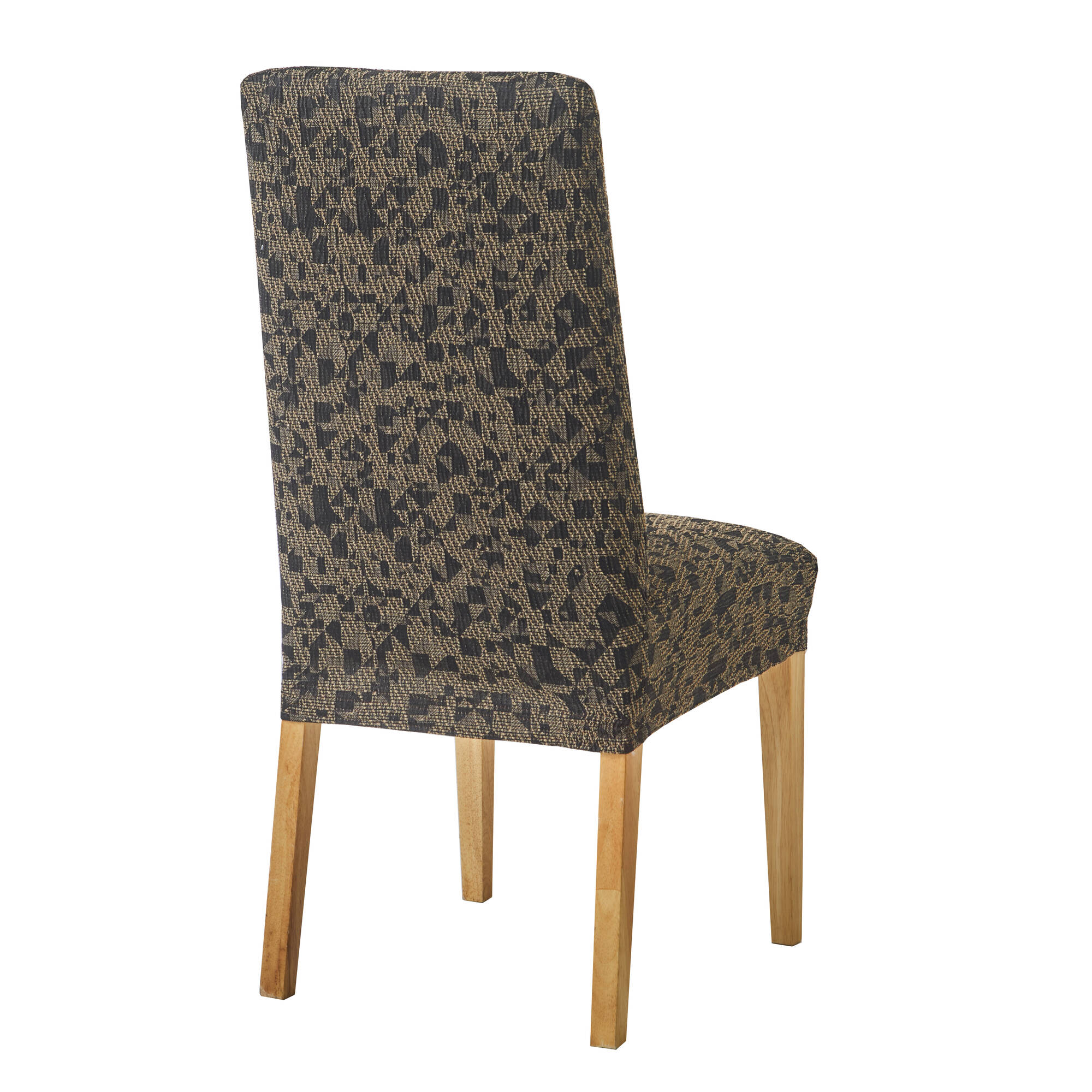 Housse de chaise extensible, motif tacheté graphique