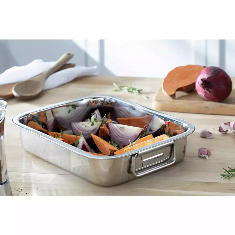 Habitat 30cm Stainless Steel Roasting Tin