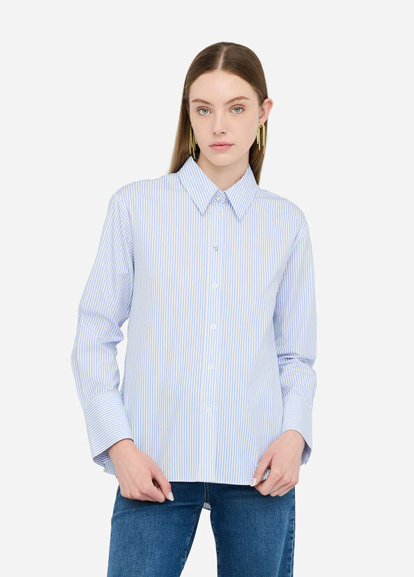 Camicia a righe con top