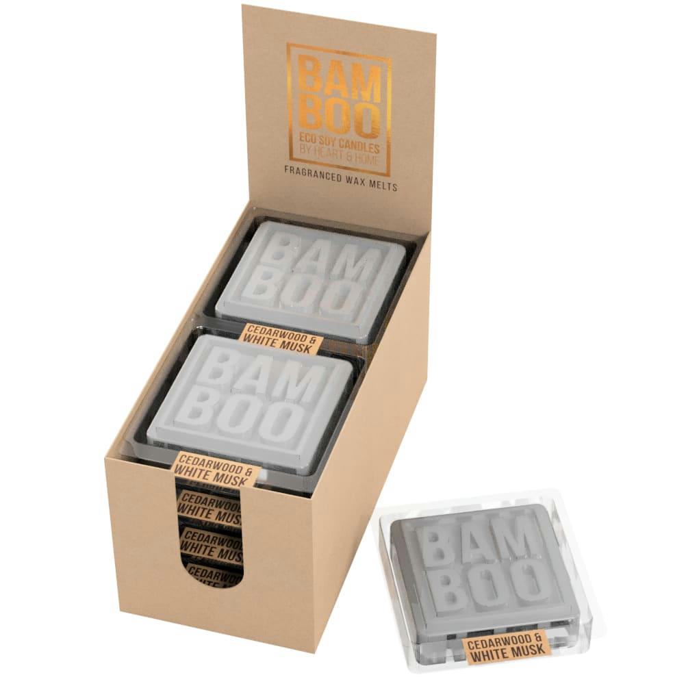 - Un galet de cire éco responsable bois de cèdre heart and home